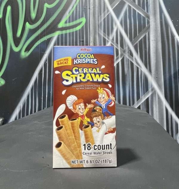 Cocoa Krispies Cereal Straws (Greece) Exotic Cravings