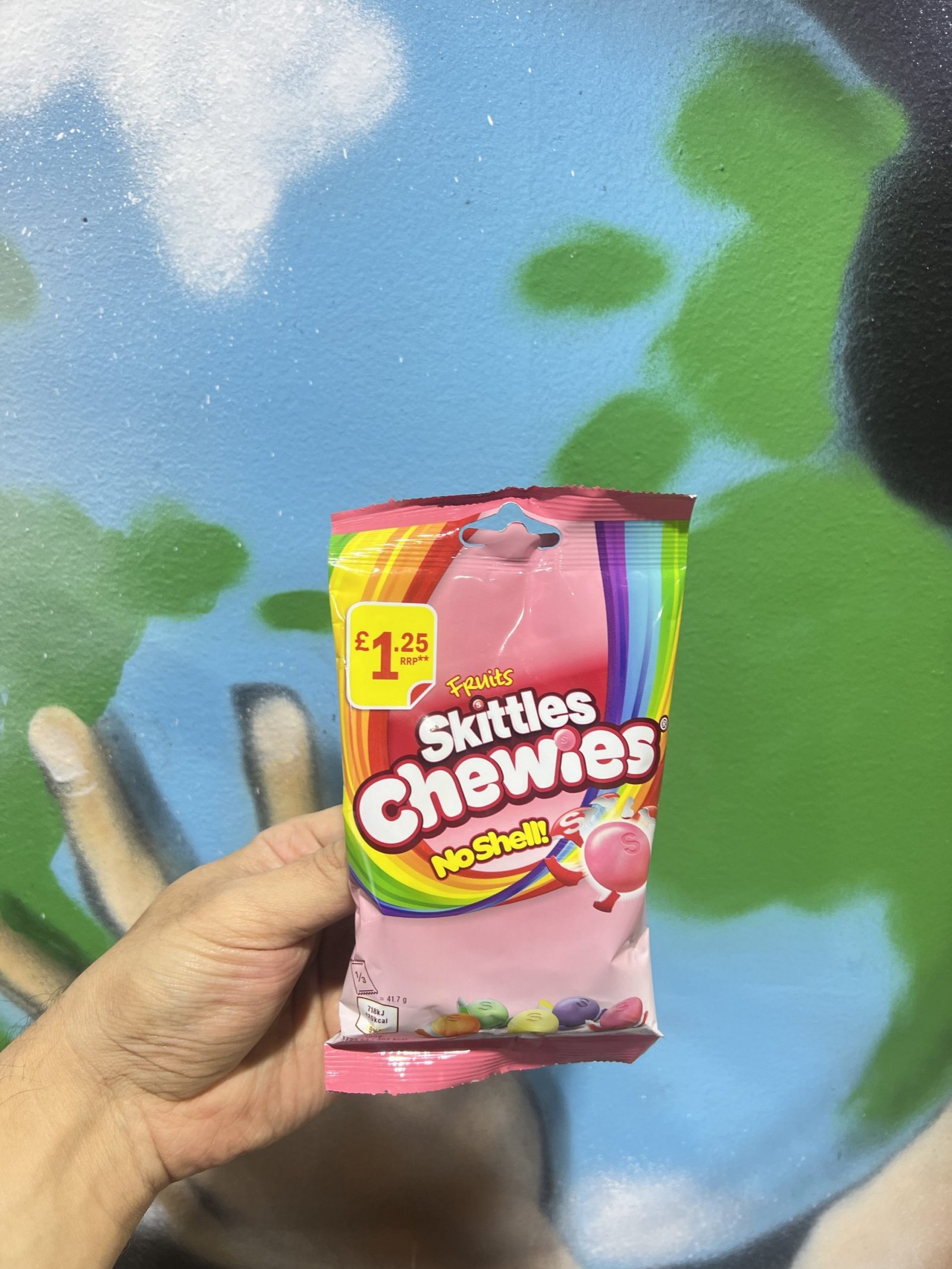 Skittles Chewies No Shell 125g (UK) - Exotic Cravings