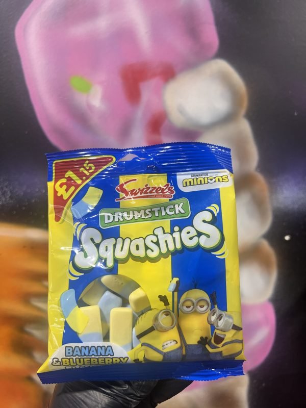 Swizzels Squashies Banana & Blueberry 110g (UK)