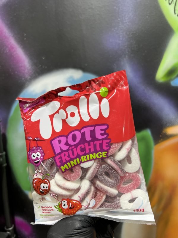 Trolli Rote Fruchte Mini Rings 150g (Germany)