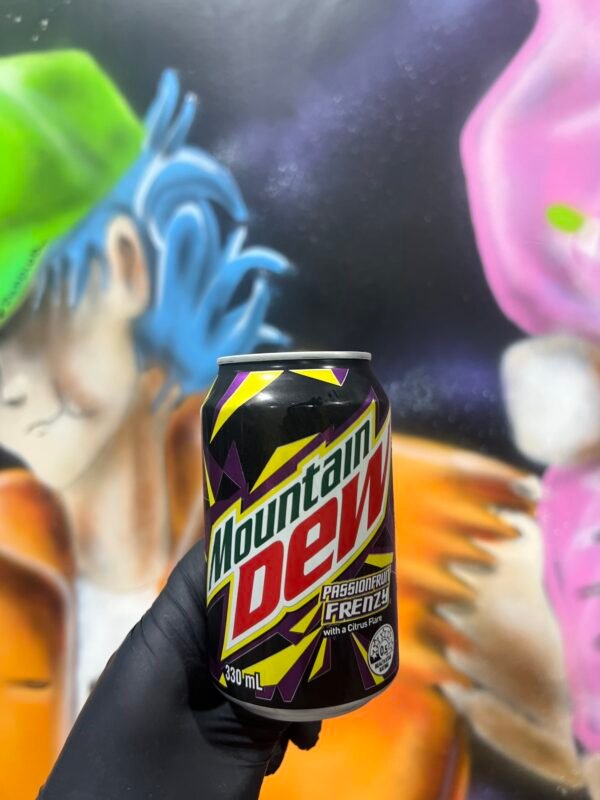 Mountain Dew Passionfruit Frenzy 330 ml (New Zealand)