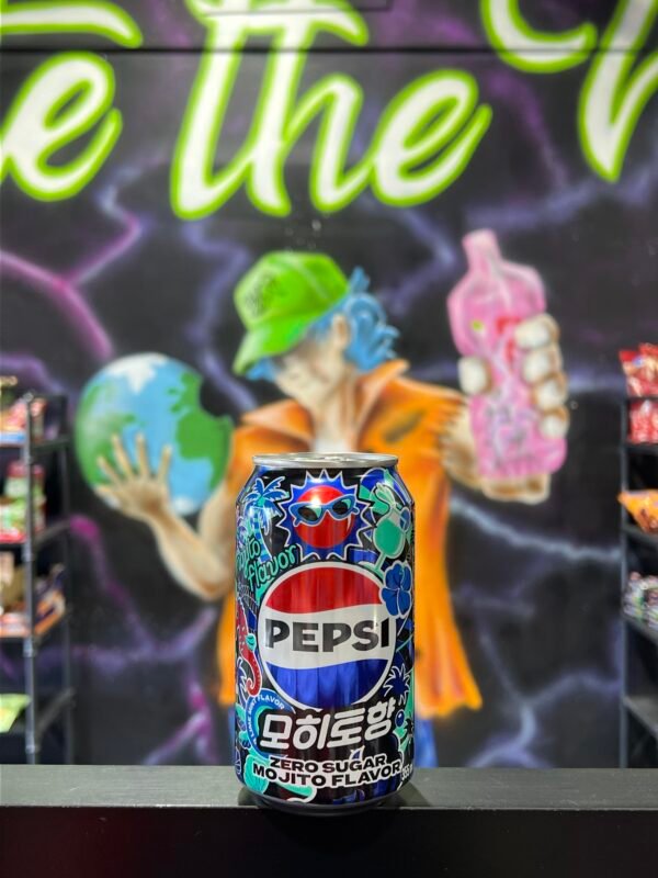 Pepsi Mojito Zero Sugar 355ml (Korea)