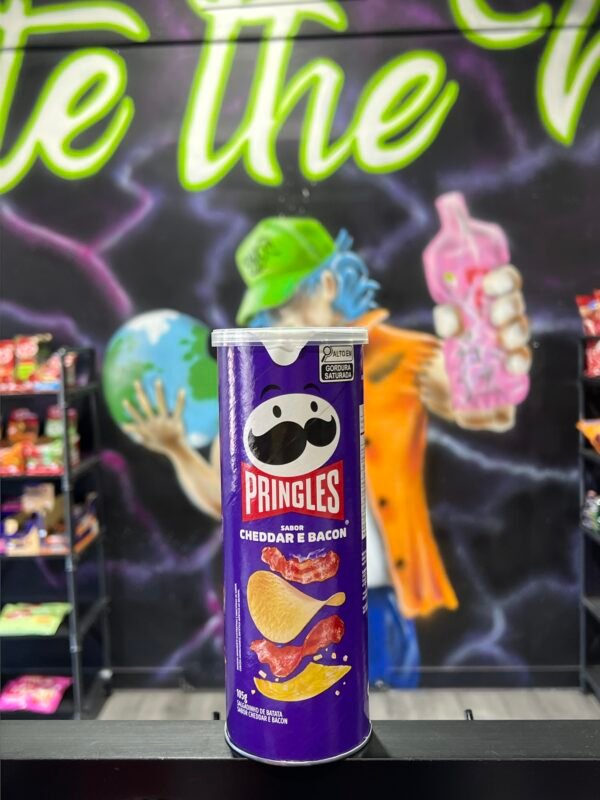 Pringles Cheddar Bacon 105g (Brazil)