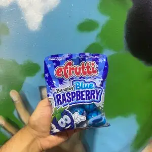 Efrutti Burstin Blue Raspberry Gummi (75g)