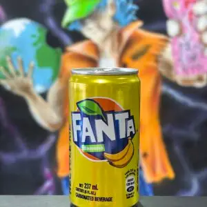 Fanta Banana 237mL (Trinidad & Tobago)