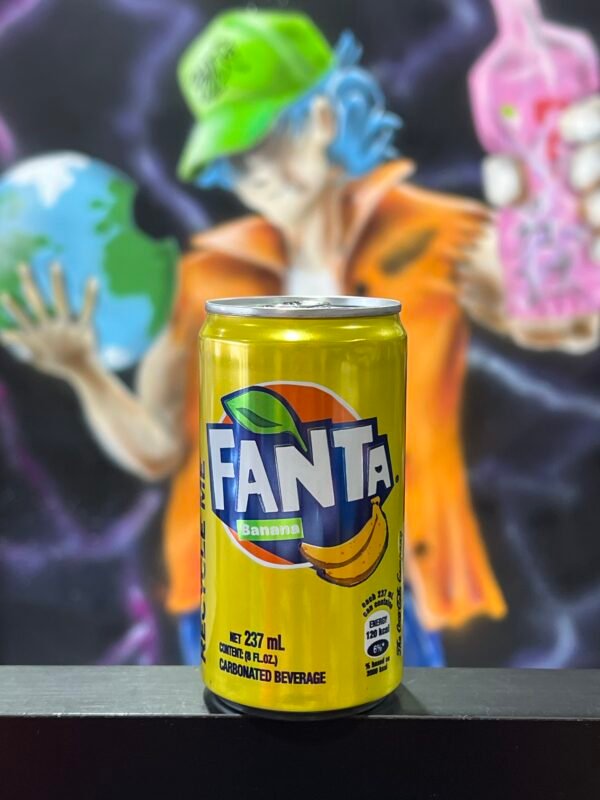 Fanta Banana 237mL (Trinidad & Tobago)