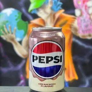 Pepsi Cream Soda Zero Sugar 330ml (UK)