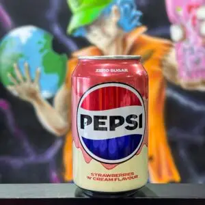 Pepsi Strawberries & Cream Zero Sugar 330ml (UK)