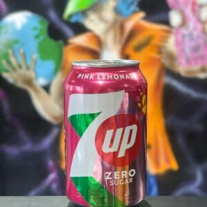 7UP Pink Lemonade Zero Sugar 330ml (UK)